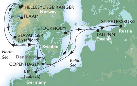 MSC Grand Mediterranean Cruises